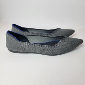 Rothy's - Size 9.5 - Gray Point Flats